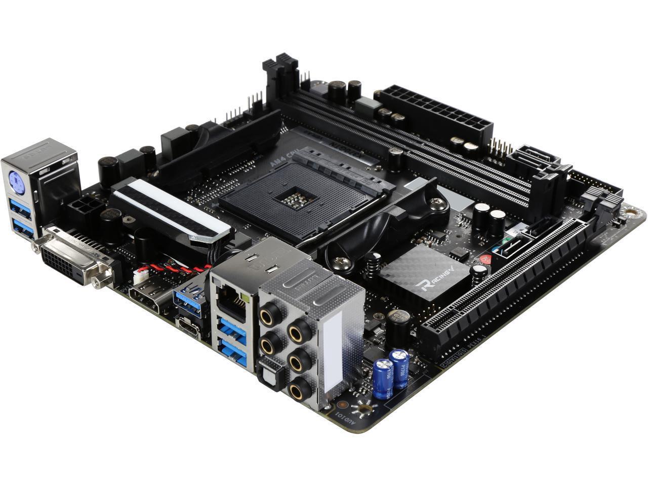 BIOSTAR X370GTN AM4 AMD X370 SATA 6Gb/s USB 3.1 HDMI Mini ITX AM MAINBOARD